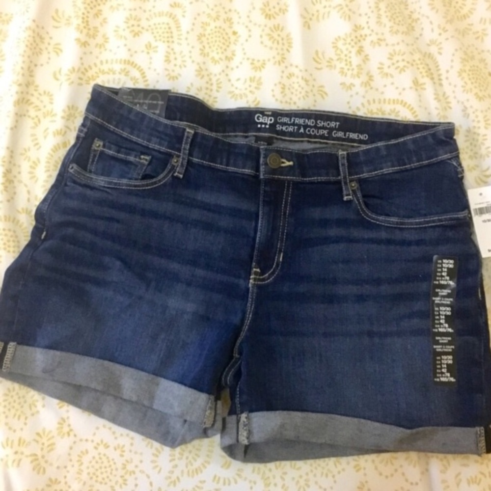 Gap Girlfriend Denim Shorts